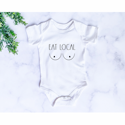 Eat Local Onesie